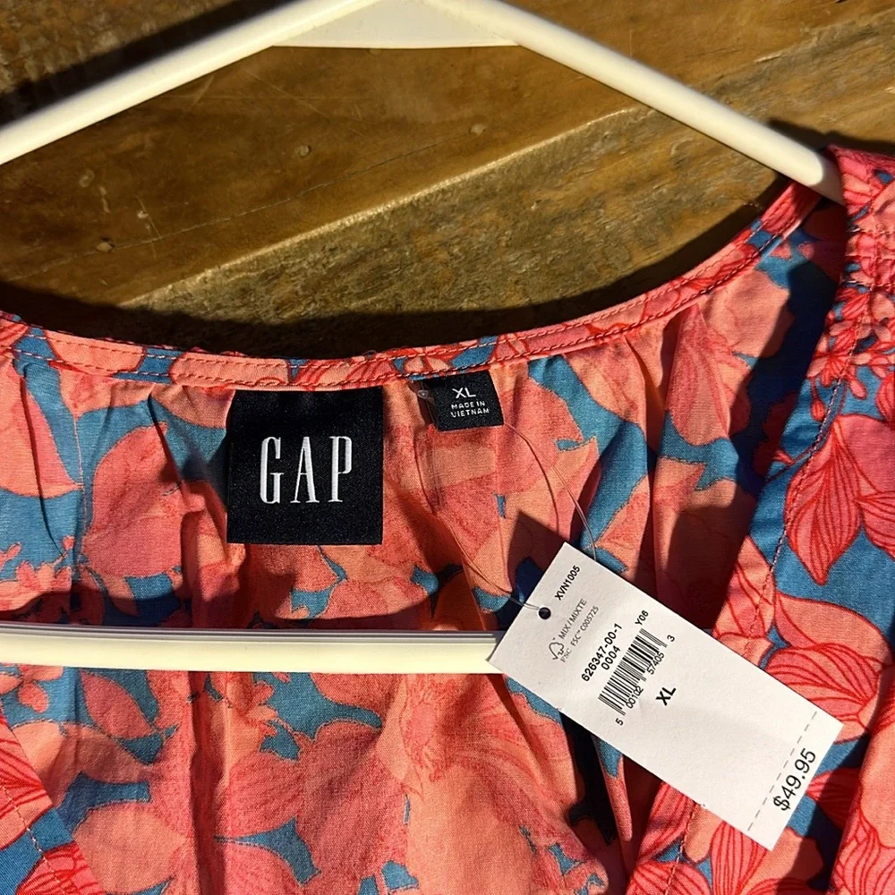 Pattern floral top - Picture 3 of 4